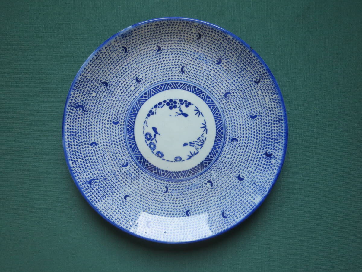 印版 大皿 29 ㎝ 微塵 みじん 見込 松竹梅 拍卖