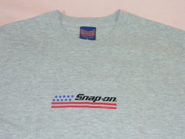 スナップオン/Snap-On Tシャツ L グレー拍卖