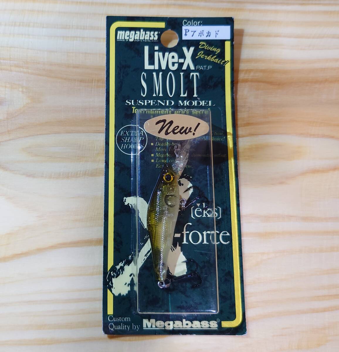 メガバス Megabass Pアボカド Live-X SMOLT SP ライブエックス スモルト サスペンド モデル拍卖
