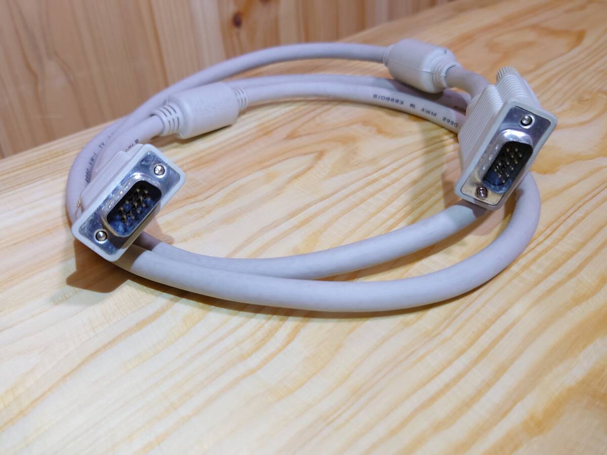 希少? D-SUB 12pin (D-SUB 15pin型) VGA ? ケーブル 1.5M コンピューターケーブル アナログモニター?ケーブル拍卖