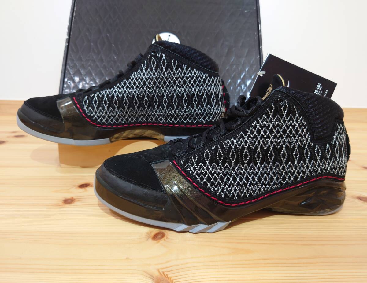 未使用品 NIKE AIR JORDAN XX3 27.5cm 318376 - 001 ナイキ エア ジョーダン 23 OG BLACK STEALTH ブラック/バーシティレッド/ステルス拍卖