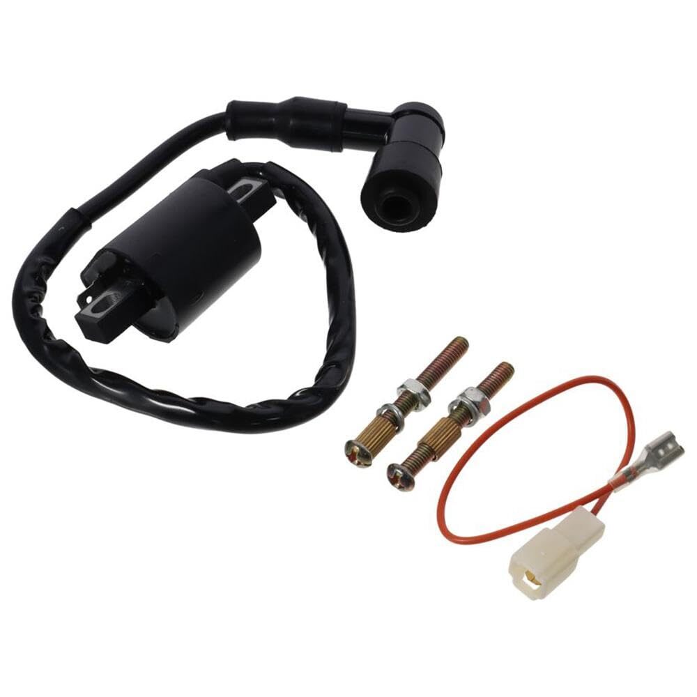 黒オートバイ点火コイル、オートバイ修正アクセサリー用ヤマハPW50PW50 1981-2009、用ヤマハPW80PW80拍卖