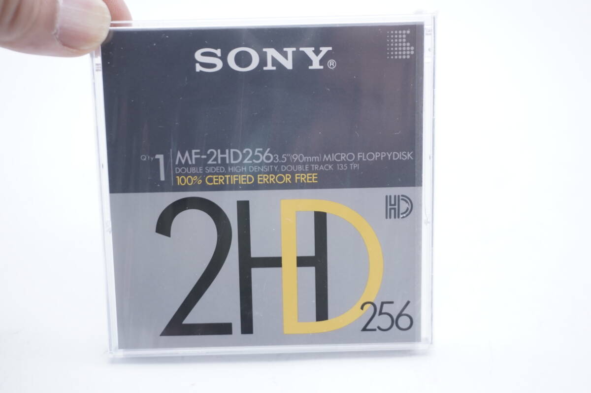 未開封 SONY 3.5 フロッピーディスク ソニー 2HD MF-2HD256拍卖