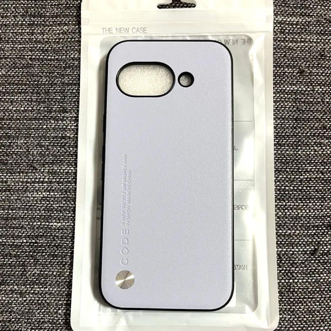 Pixel 9a ケース レザー スモーキーパープル拍卖