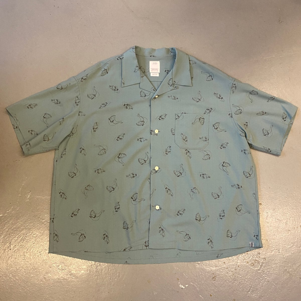 ☆visvim ビズビム☆ 22SS HARMON SHIRT ROADSTER メンズ 総柄 半袖 シャツ トップス Men's hort sleeve shirt tops 0122105011014拍卖