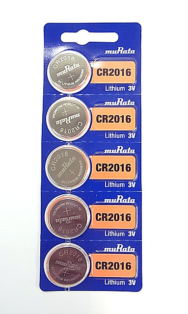●安心・信頼の品質●ムラタ(旧ソニー)MURATA(旧SONY) リチウム電池 CR2016×5個!拍卖