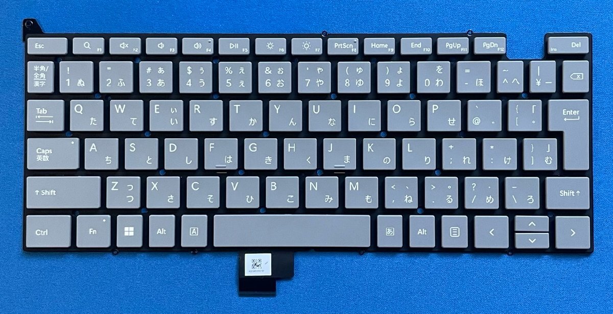 Microsoft Surface Laptop Go用 日本語キーボード AEZ91J01020 プラチナ拍卖