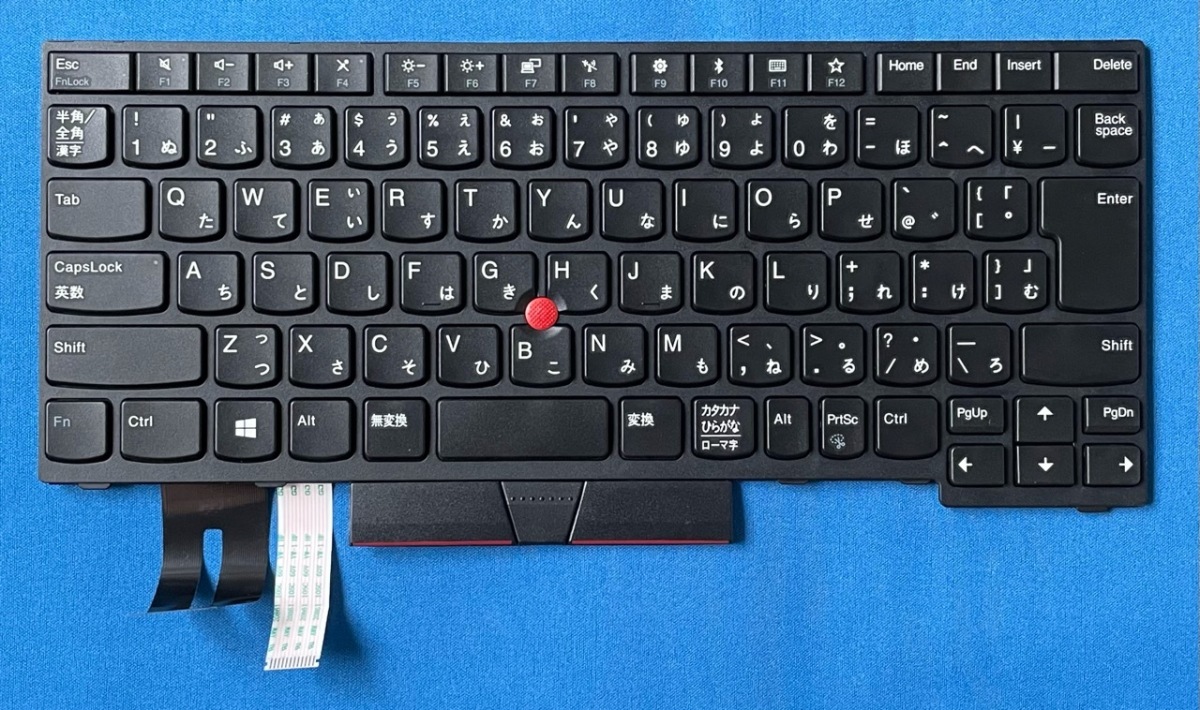 純正新品 Lenovo ThinkPad E480 L490 等用 日本語キーボード 01YP270 国内発送拍卖