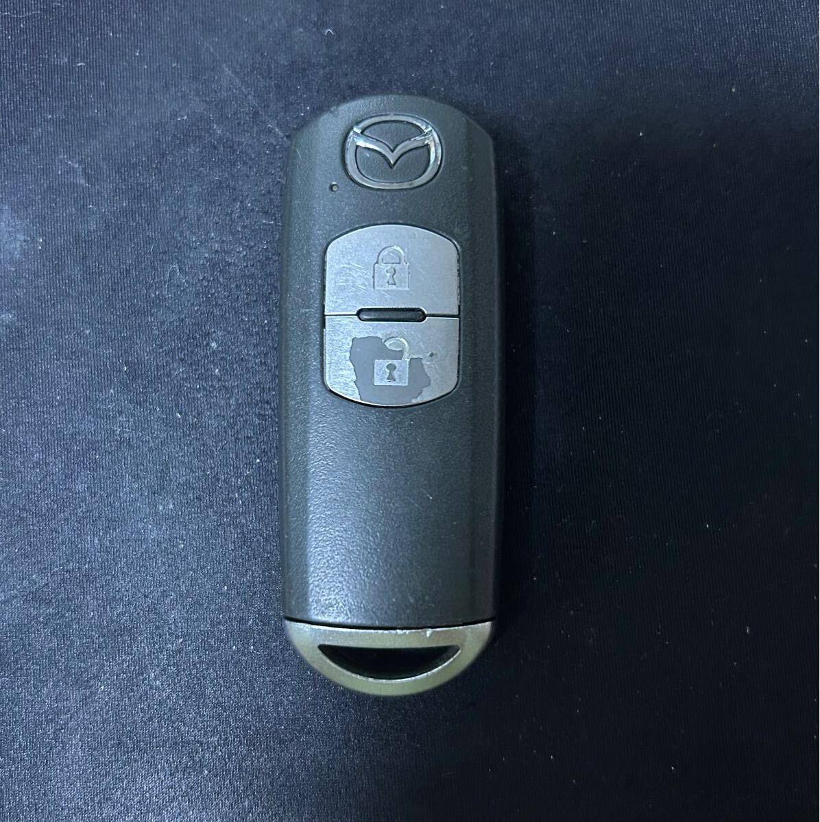 ★★(*'ー')★★周波数確認済!送料込み!マツダ/2ボタン/デミオ/DJ5FS/007YUUL0635/リモコンキー/スマートキー/キーレス拍卖