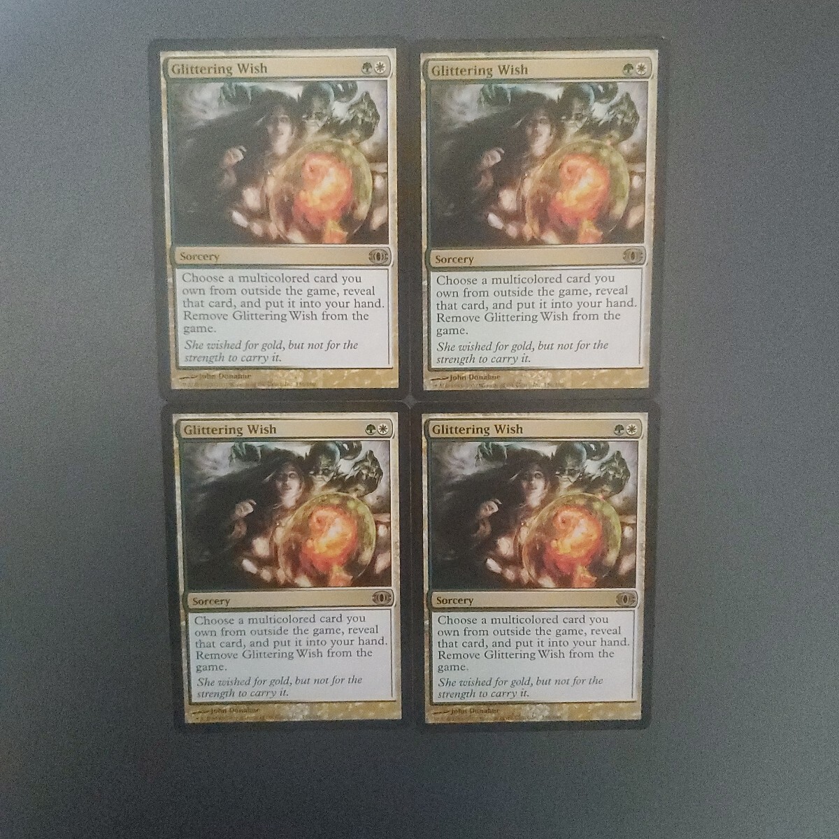 MTG きらめく願い FUT 英語 4枚セット拍卖