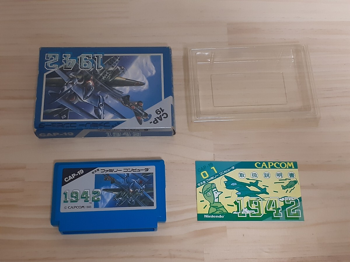 ファミコン 1942 箱説付き 作動確認・端子清掃済み拍卖