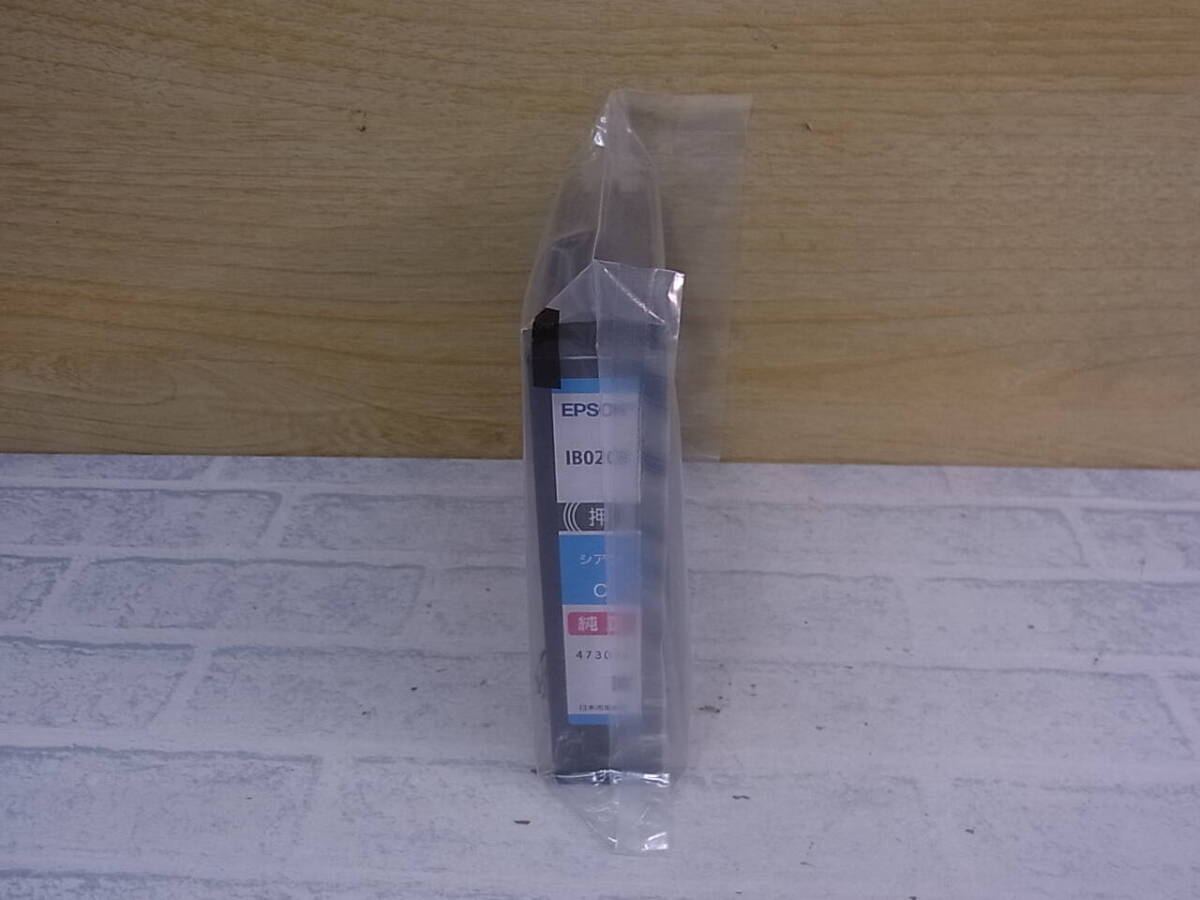 △G/737●【未使用品/推奨使用期限:不明】エプソン EPSON☆純正インクカートリッジ☆シアン☆IB02CB拍卖