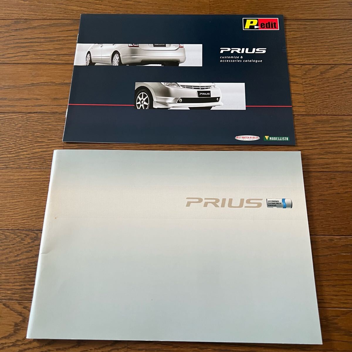2005年3月発行:トヨタ PRIUS プリウス カタログ(パンフレット) アクセサリーカタログ付き拍卖