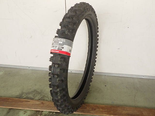 90/100-21 57M ブリヂストン BRIDGESTONE MOTOCROSS M403 未使用 1本のみ オフロード フロント用 B1404拍卖