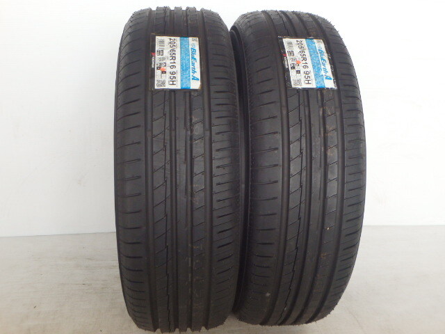 205/65R16 95H ヨコハマ YOKOHAMA 夏 ブルーアース BluEarth-A AE50 未使用 2本セット サマータイヤ 日本製 205/65/16 205/65-16拍卖
