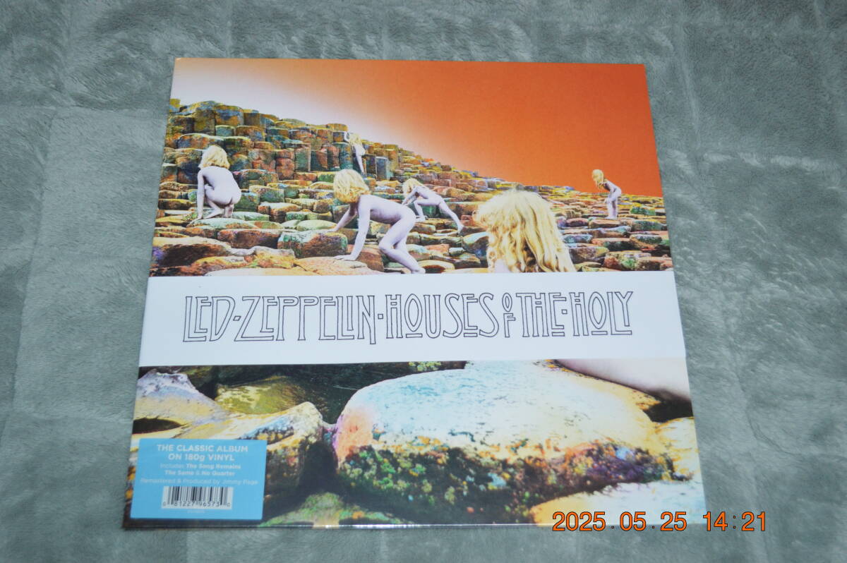レッド・ツェッペリン Houses of the Holy 限定リマスター180g重量盤 LP拍卖