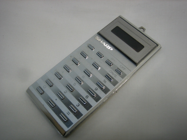 ◆SHARP シャープ◆ペンダント電卓 EL-8154 ミニ電卓 計算機 昭和レトロ◆菅ーKIN-1拍卖