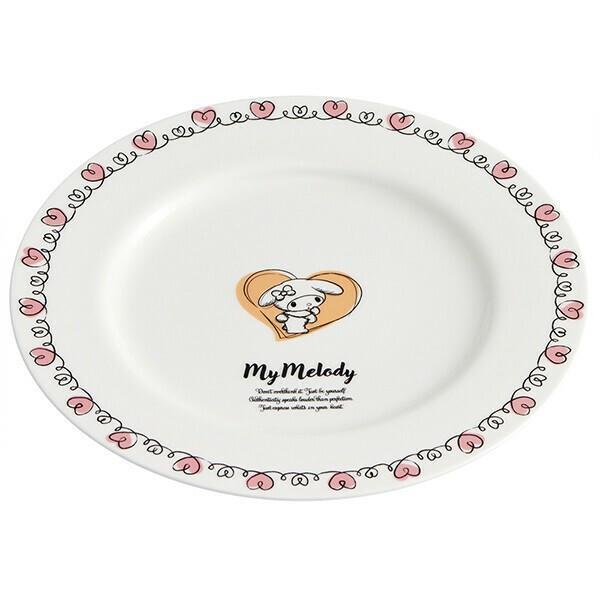 マイメロディ プレート お皿 23cm NARUMI ボーンチャイナ ドローイングタッチ 食器 鳴海製陶 サンリオ スケーター拍卖