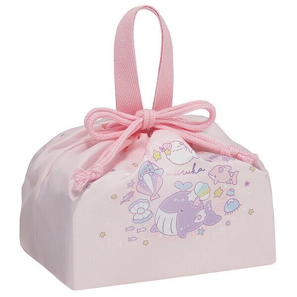 みいるか ランチ巾着 お弁当袋 巾着袋 キャラクター スケーター拍卖