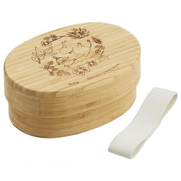 ムーミン 竹製ランチボックス 400ml 弁当箱 和風 シンプル スケーター拍卖