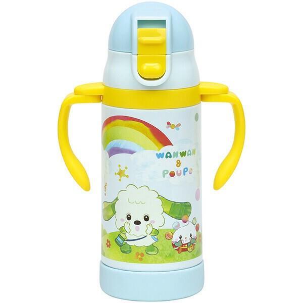 いないいないばあっ! 水筒 2WAYストローステンレスマグ 350ml 保冷 スケーター拍卖