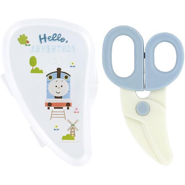 きかんしゃトーマス×つむぱぱ 離乳食フードカッター 離乳食ハサミ ベビーフードカッター ケース付き スケーター拍卖