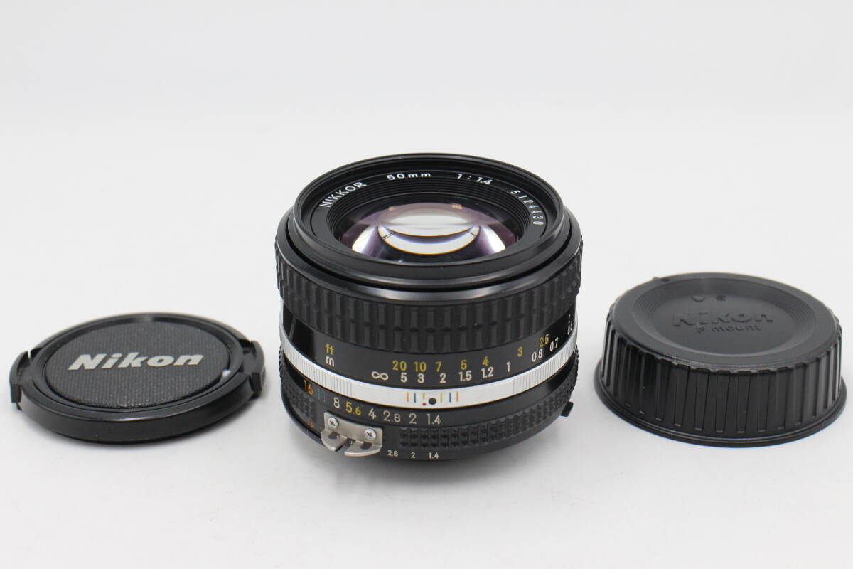 美品☆ニコン Nikon Ai-s Nikkor 50mm F1.4 ###13438拍卖