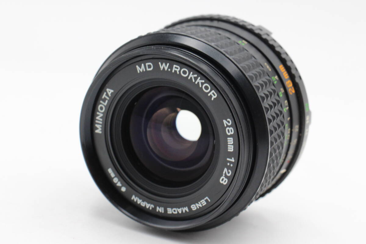 良上品☆ミノルタ MINOLTA NEW MD 28mm F2.8 ###13405拍卖