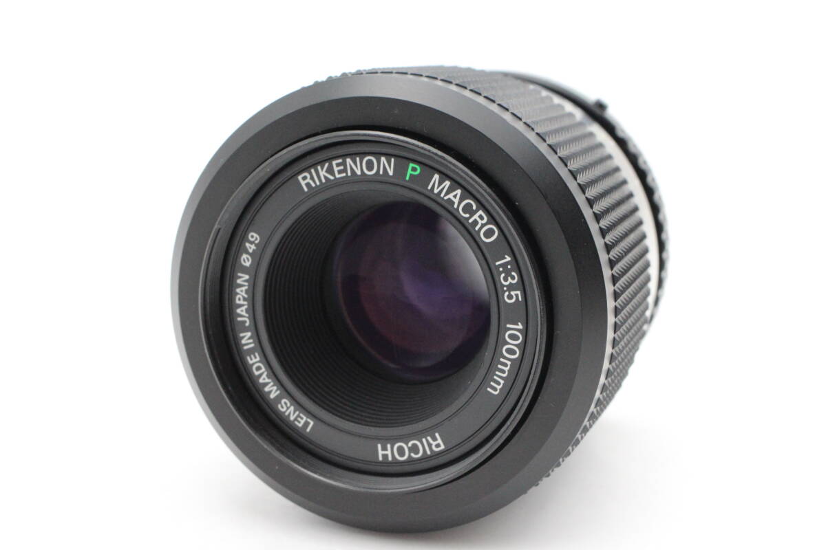 リコー RICOH RIKENON P MACRO 100mm F3.5 PENTAX Kマウント #13073拍卖