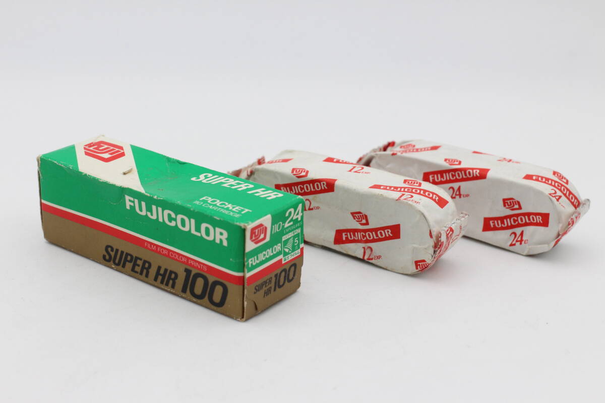 FUJI SUPER HR 100( FUJI SUPER HG 100 ) 3本 フジフィルム ポケットカメラ #13506拍卖