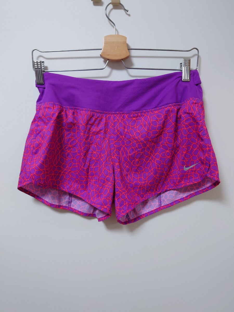 Nike 幾何学模様 ショートパンツ 紫/ピンク拍卖