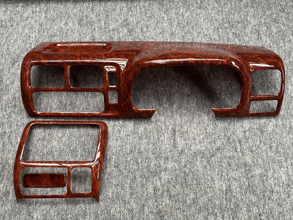 ジムニー JB23 インテリアパネル 艶あり茶木目 ◆3点セット◆ メーターパネル センターパネル ◆JB43 前期 ◆インストルメントパネル◆拍卖