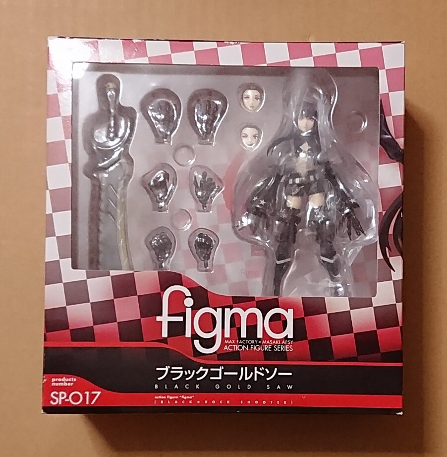 figma ブラック★ロックシューター ブラックゴールドソー SP-017 未開封品拍卖