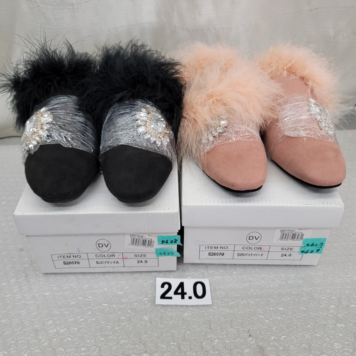 4629 2足セット 24.0 夢展望 サンダル拍卖