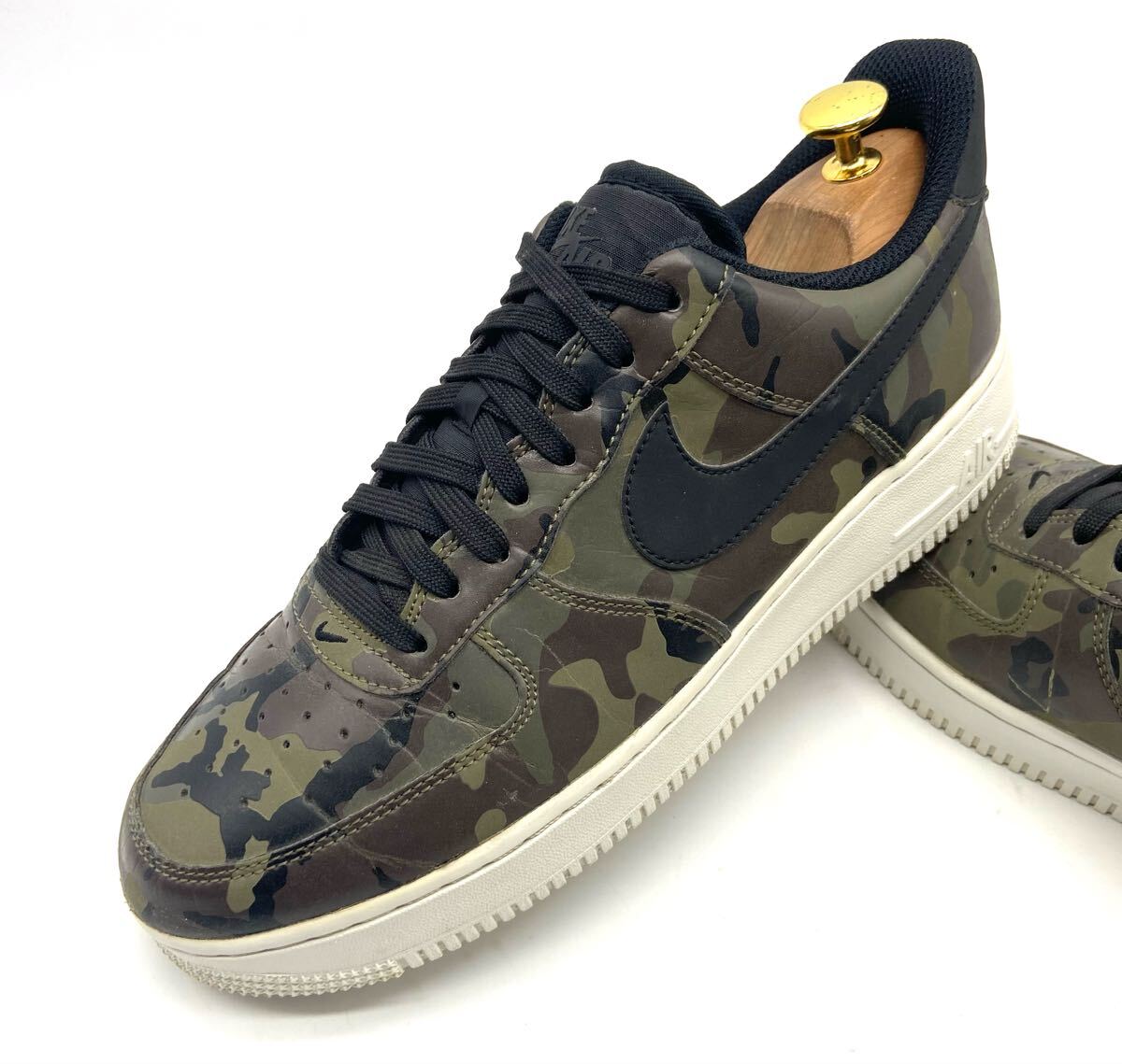 【ナイキ/エアフォース1’07LV8】高級ローカットスニーカー!リフレクティブカモ/jp27cm!衝撃プライス!反射板リミテッドモデル!5/27拍卖