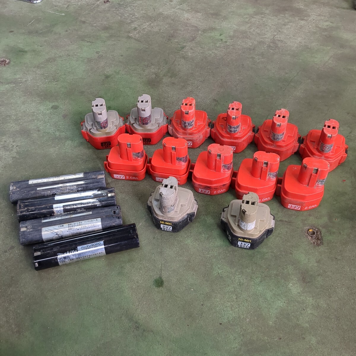 makita マキタ ニカド ニッケル バッテリー ジャンク まとめ売り拍卖