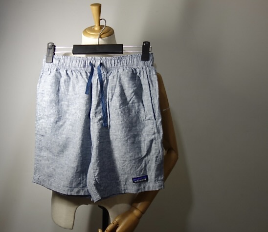 TK 使用感少 美品 パタゴニア PATAGONIA ヘンプ混 ショートパンツ XS ネイビー SP20 バギーズ拍卖