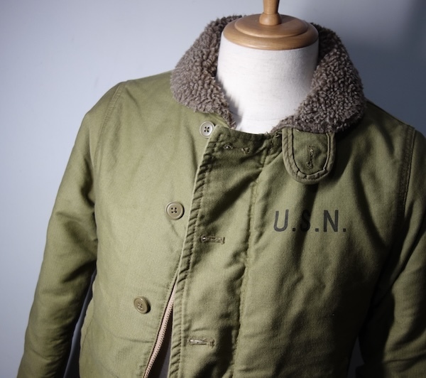 TK 定番 WAIPER ワイパー N-1 デッキジャケット 32 IDEALジッパー 17WP04 ミリタリー 軍物拍卖