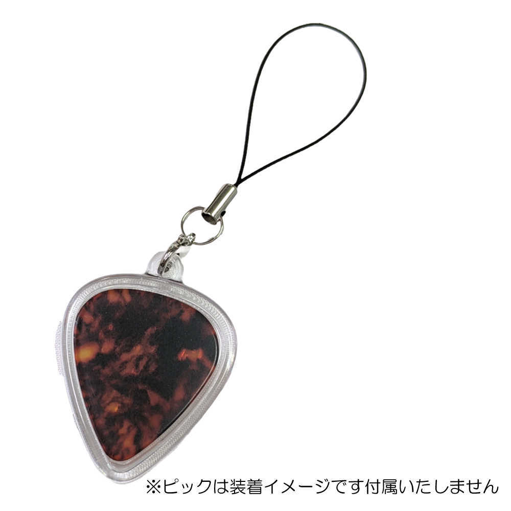 BRUFF ピックケース パチッとケース ストラップ ティアドロップ用 ※ピックは付属しません PCS-500T ポイント消化拍卖