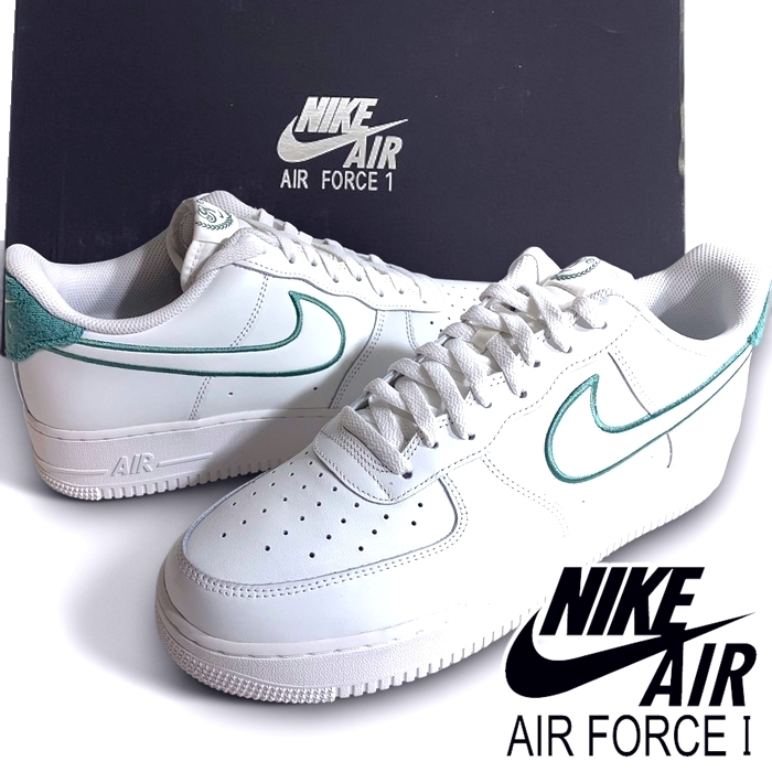 NIKE ナイキ 新品 定価1.7万 大きいサイズ AIR FORCE 1'07 LV8 エアフォース1 レザー スニーカー シューズ FN8349 100 13 ▲059▼50502w05拍卖