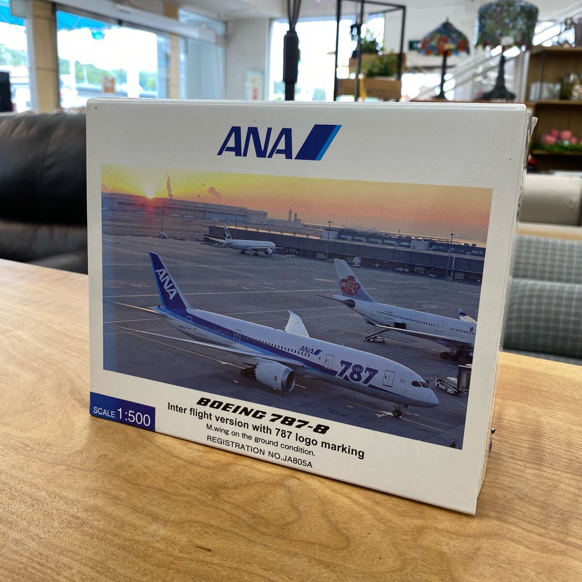 未使用 ANA 全日空商事 NH50073 BOEING 787-8 1/500 659拍卖