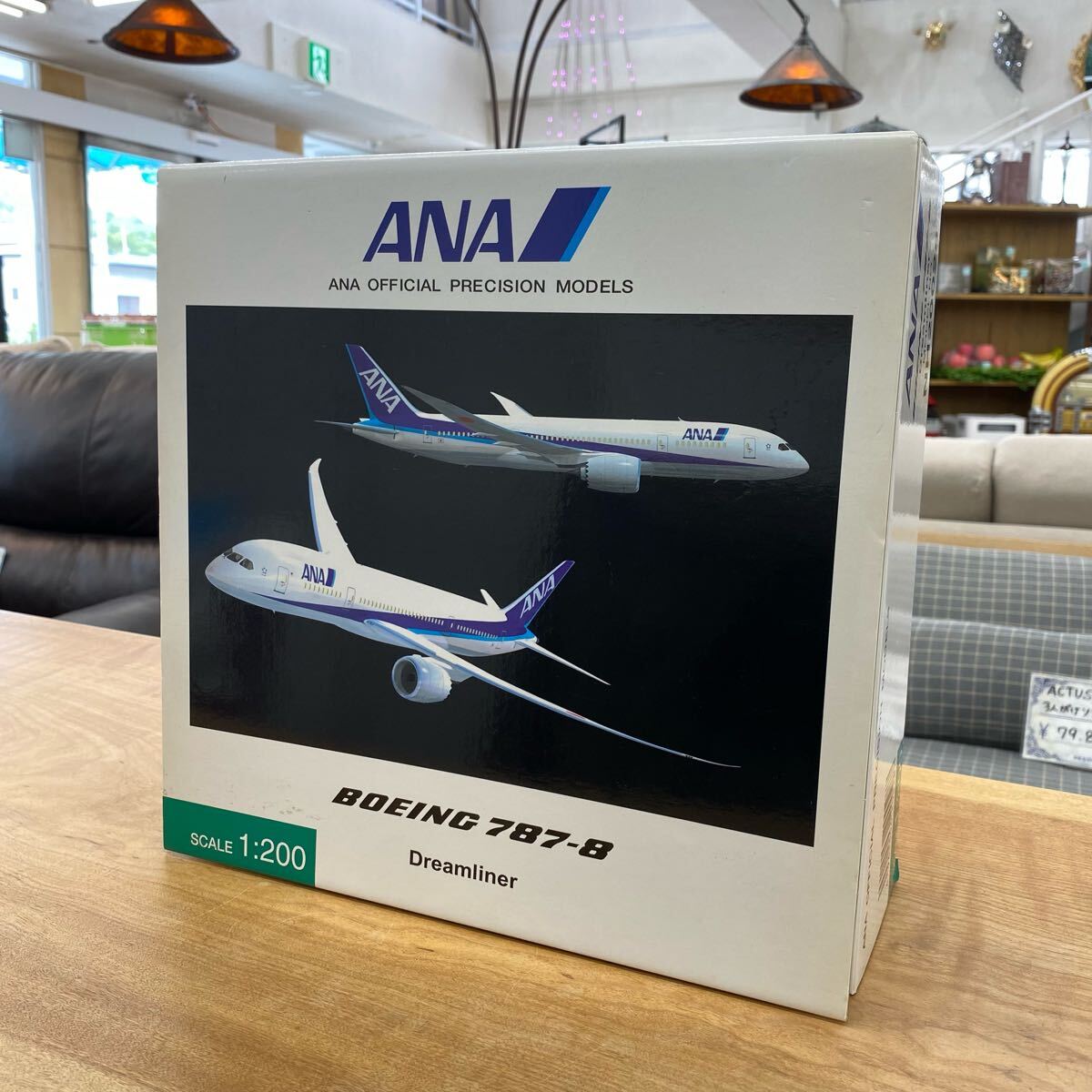 未使用 ANA 全日空商事 NH20028 BOEING 787-8 1/200 661拍卖