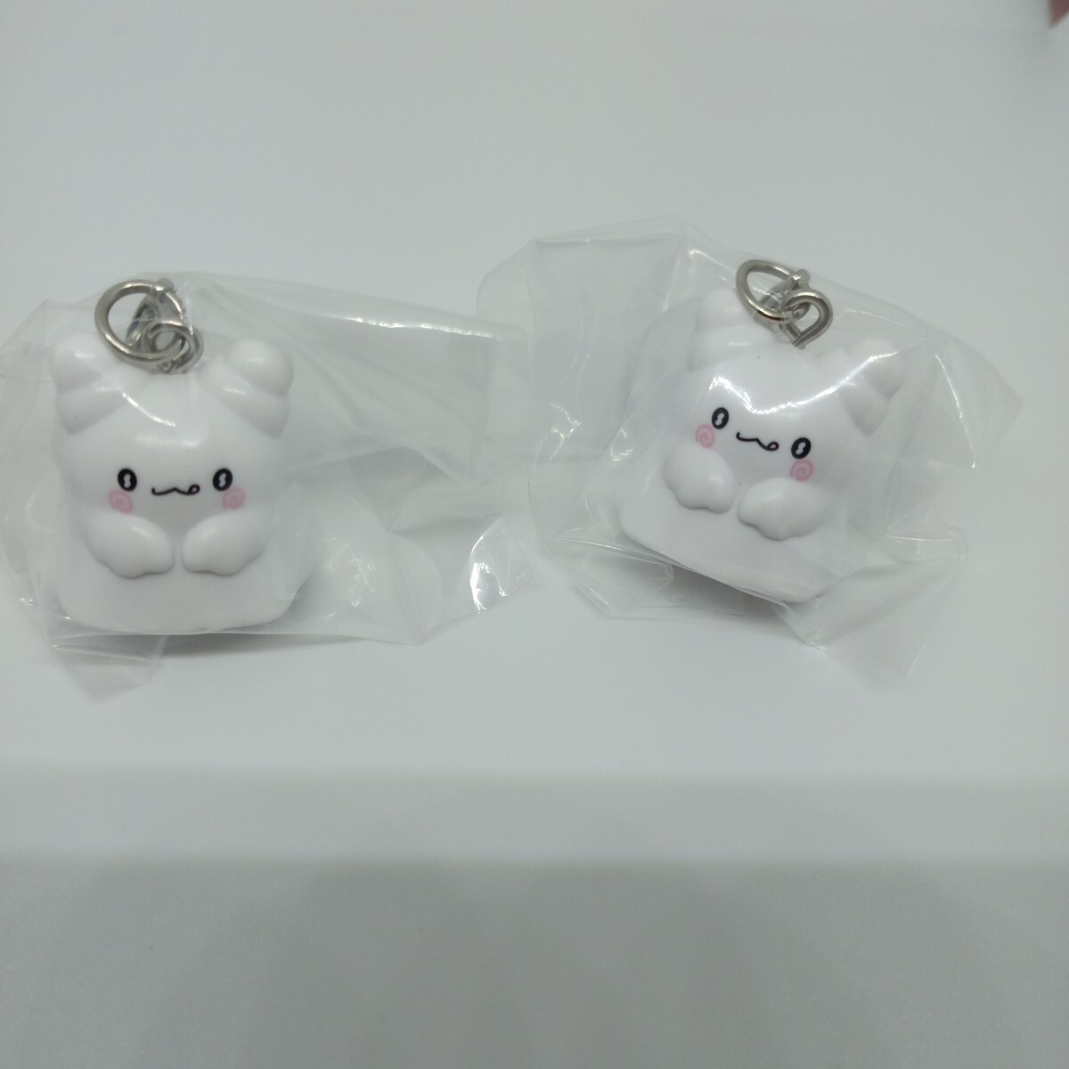 サンリオ めじるしアクセサリー Part.2 はなまるおばけ 2個セット ガチャ拍卖