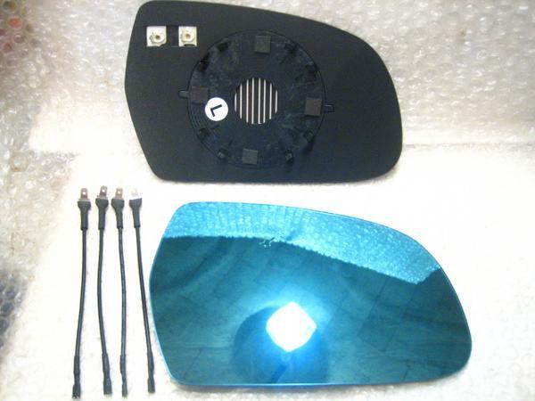 AUDI A3(8P)/A4(8K)/A5(8T)/後期 ワイド・ブルーミラー/交換式【AutoStyle】新品/アウディ/拍卖