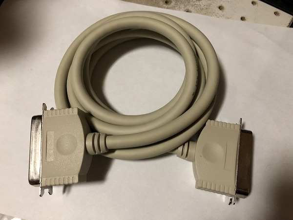 動作確認済 プリンタケーブル セントロニクス36ピンケーブル 約2メートル PC98 2DD外付けフロッピーなどに(CA230822)拍卖