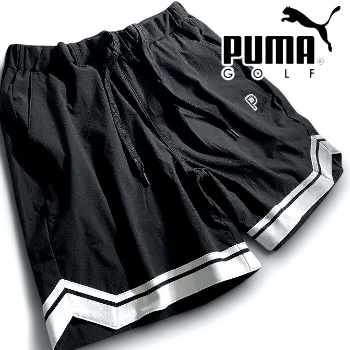 PUMA プーマ ゴルフ 定1.2万 coolCELL 接触冷感 4WAYストレッチ ショートパンツ サマーショーツ ゴルフウェア 627689 XL 01▲028▼50425w02拍卖