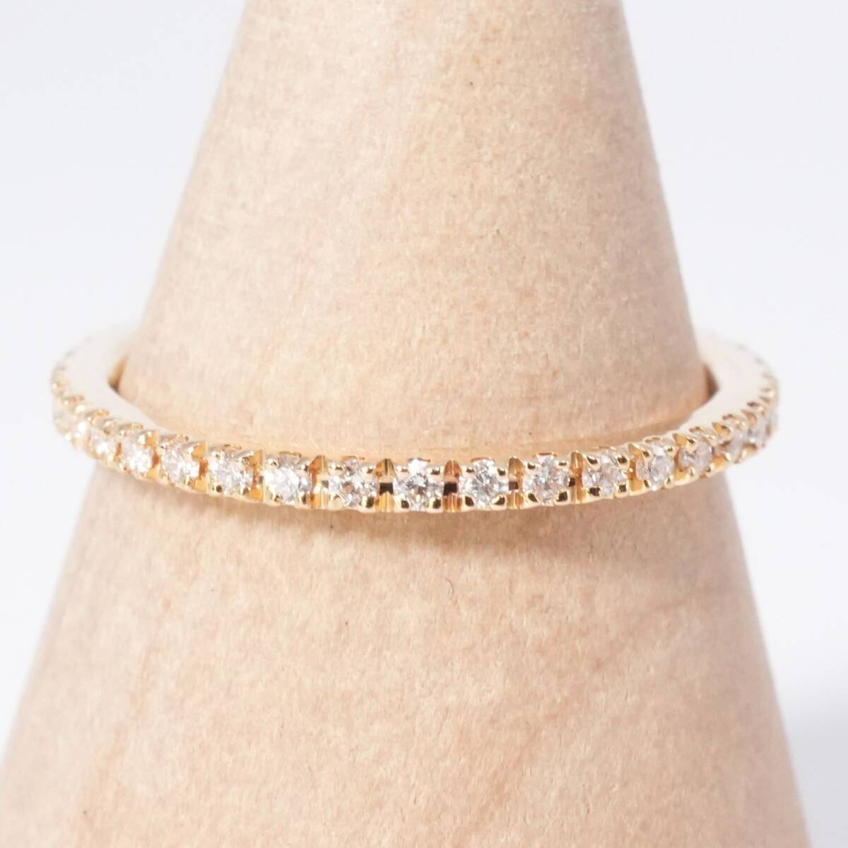 スタージュエリー K18 0.24ct エタニティ リング /24-4379拍卖