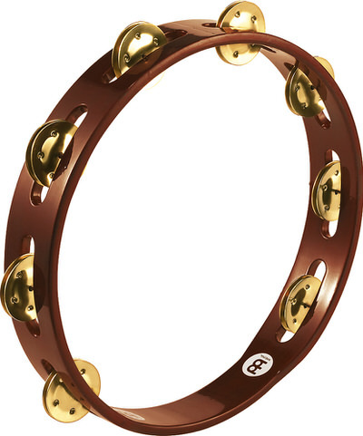 MEINL Percussion マイネル タンバリン Traditional Wood Tambourine Brass Jingles 1row TA1B-AB 【国内正規品】拍卖