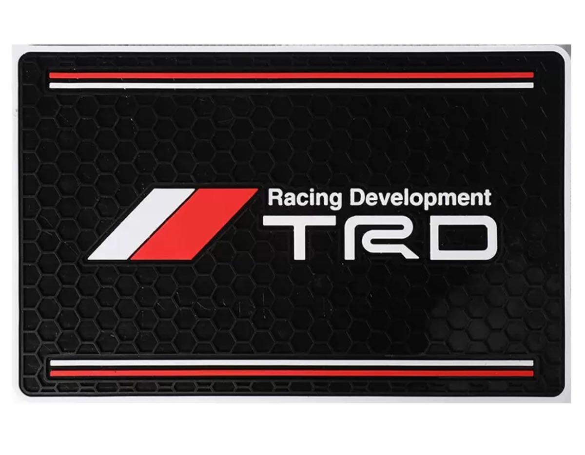 トヨタ TRD TOYOTA ダッシュボードマット 滑り止めマット ラバーマット ロゴ入りダッシュボードマットすべり止め拍卖