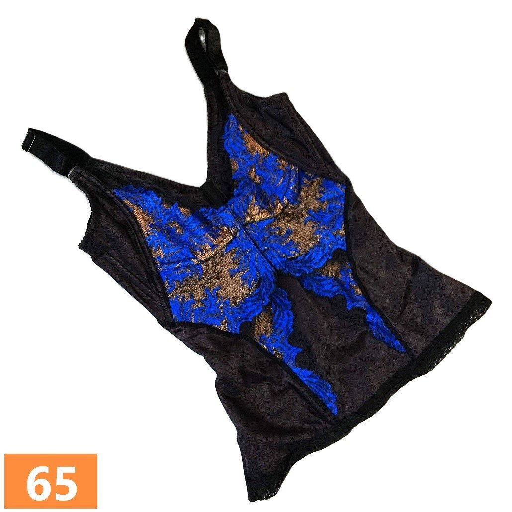 良品 マルコ カーヴィシャス コントロールキャミ 65 ブラック 黒 補整 補正 日本製 m1830拍卖